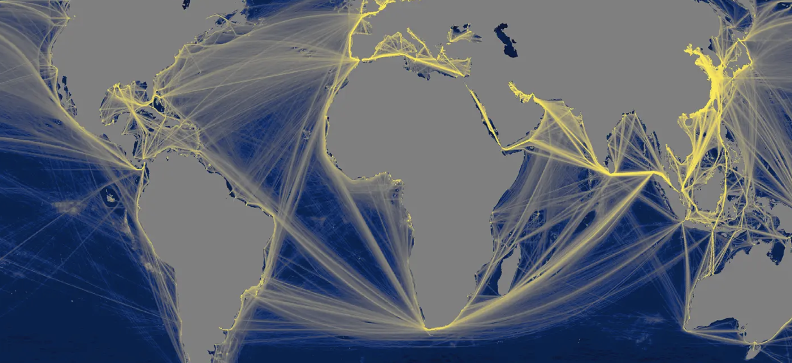 Global vessel emissions map